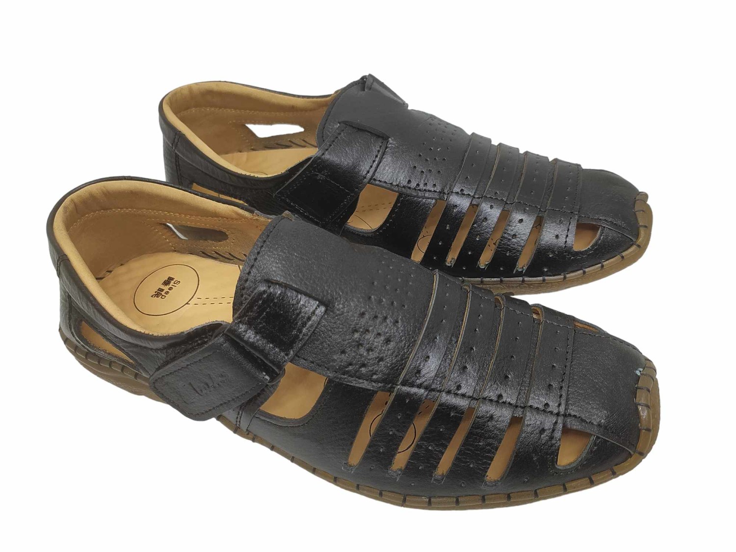 Keen Naples II Women's Brown Black Leather Outdoor Hiking Sandals Shoes sz  10 | SidelineSwap